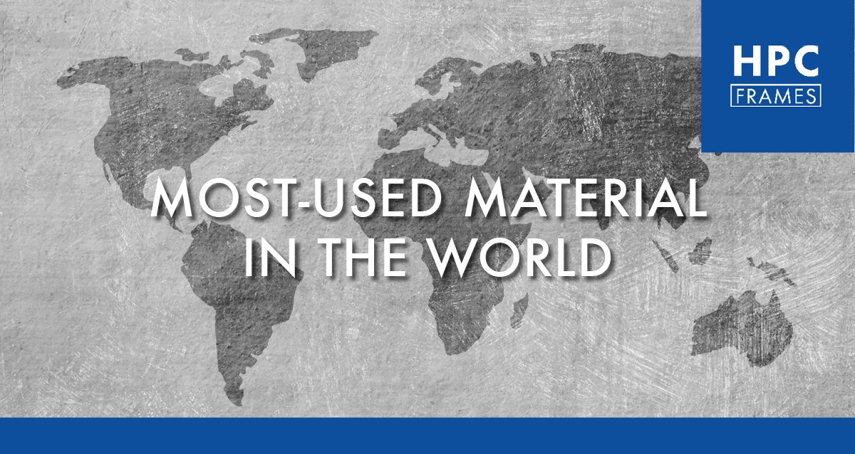 HPC_Frames's tweet photo. Did you know? #Concrete is the most used material in the world! 20 billion tons used every year. https://t.co/jSOy917S83