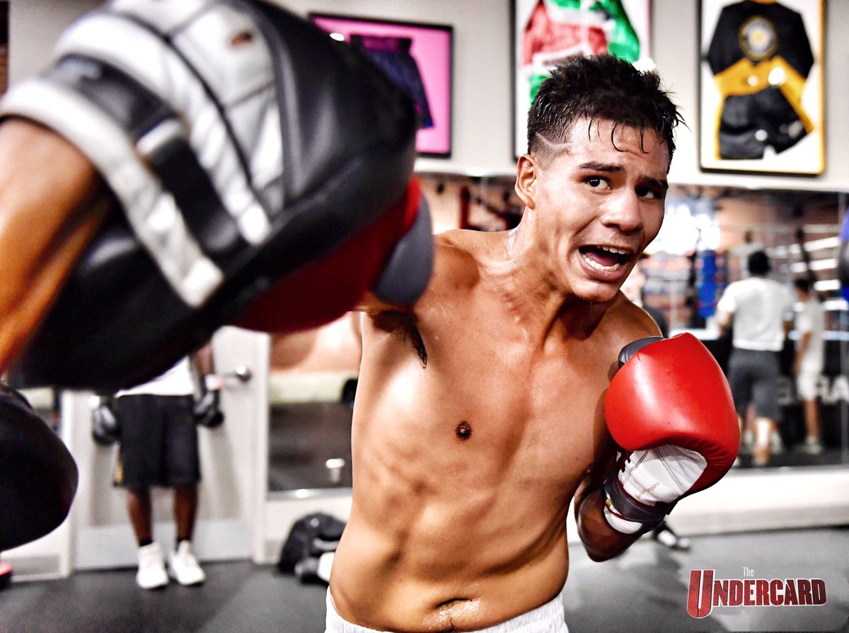 UndercardBoxing's tweet photo. "I am a Brawler at heart. I like to exchange. Remember the name El Norteno" - David Fabela https://t.co/RizHXYjGoG