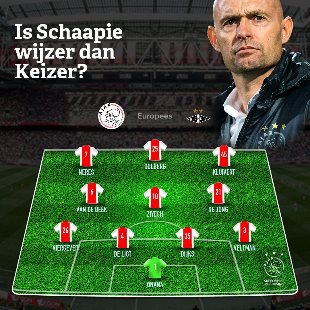 schaapie1's tweet photo. Is Schaapie wijzer dan Keizer? #ajaros #wijzerdankeizer https://t.co/XIgsTS9gQT