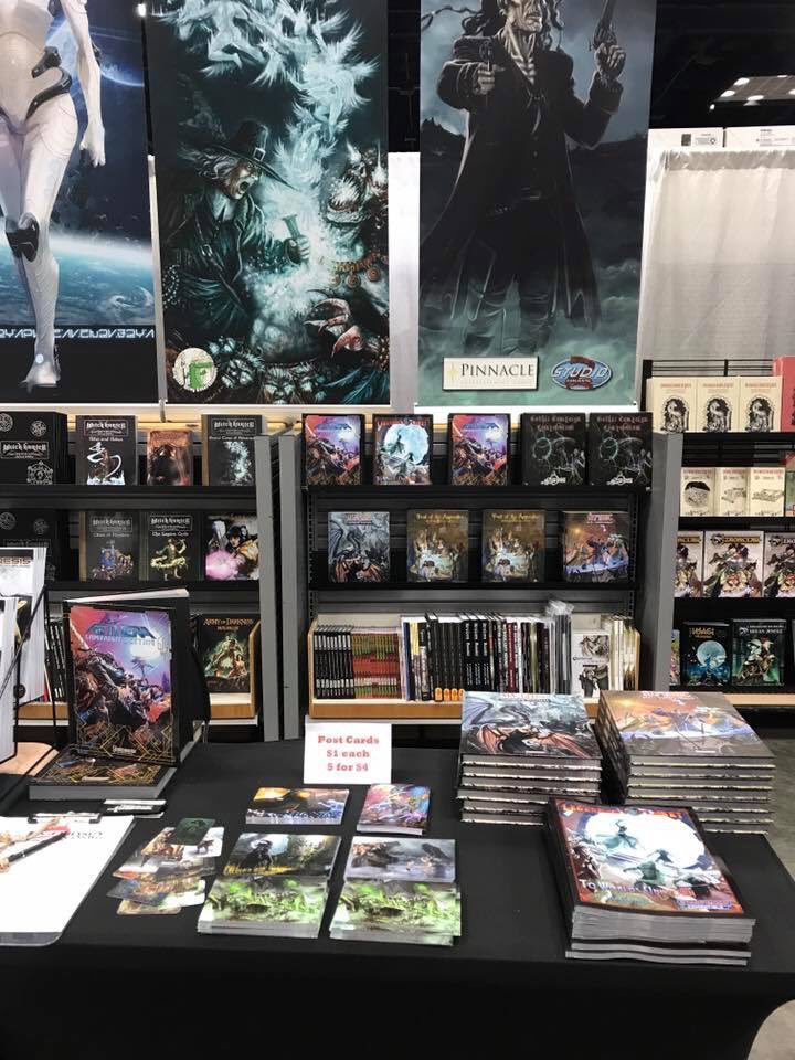 aetheraRPG's tweet image. If you're at #GenCon2017 come by booth 2029 and see @LegendaryGamesJ for a copy of the Aethera Campaign Setting!