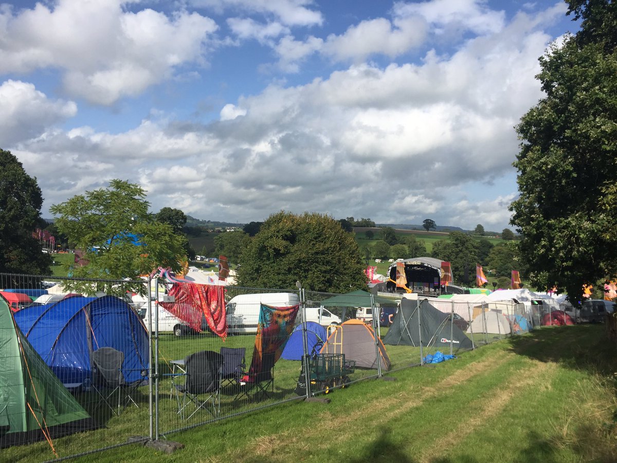 Our_Exeter's tweet photo. Sneaky peek 👀 @BDsfestival as they get set up https://t.co/aoNItcPDkO