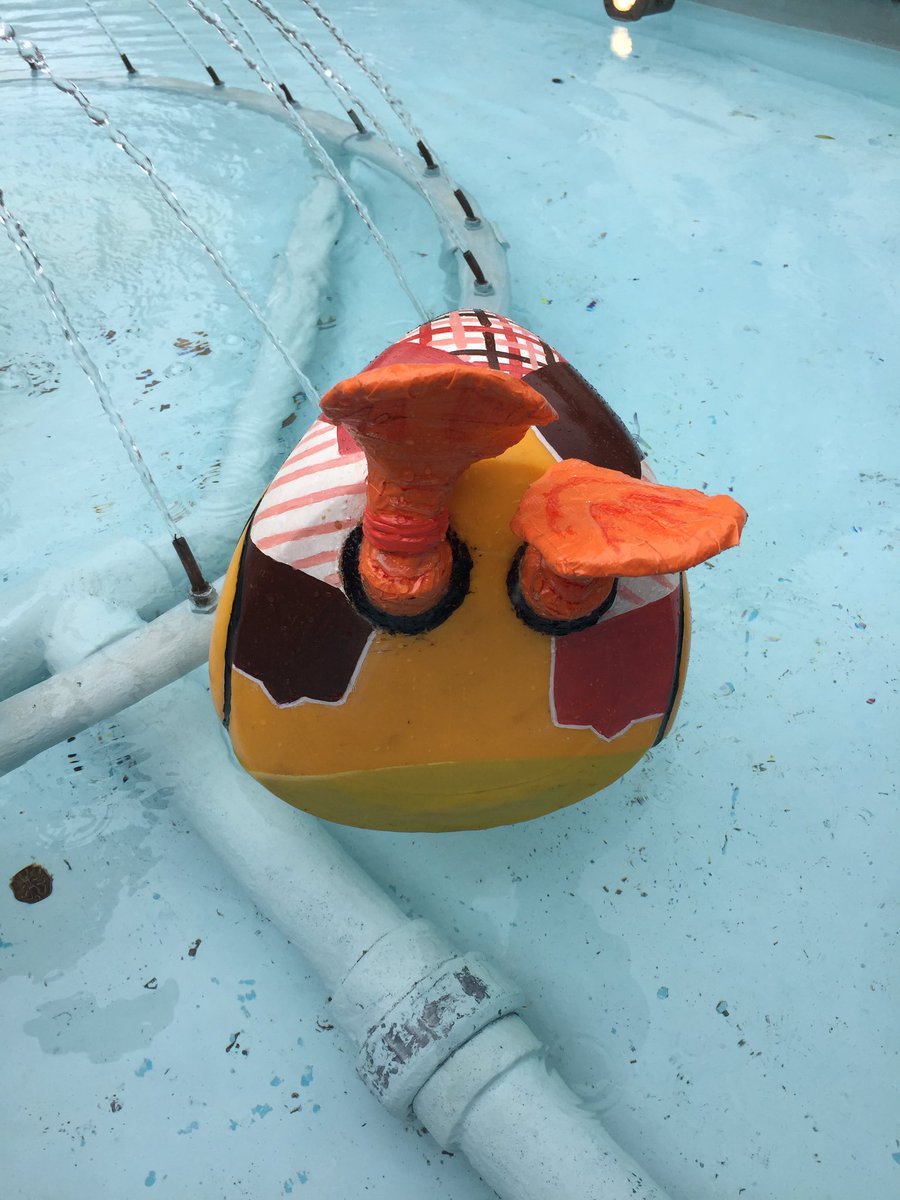 Ducka_Roo's tweet photo. Upside down duck! How clever is @TheDuckorator?! Love the @NorfolkTweetup duck... such a clever marketing idea! 🦆 https://t.co/NoNWIeo6WK