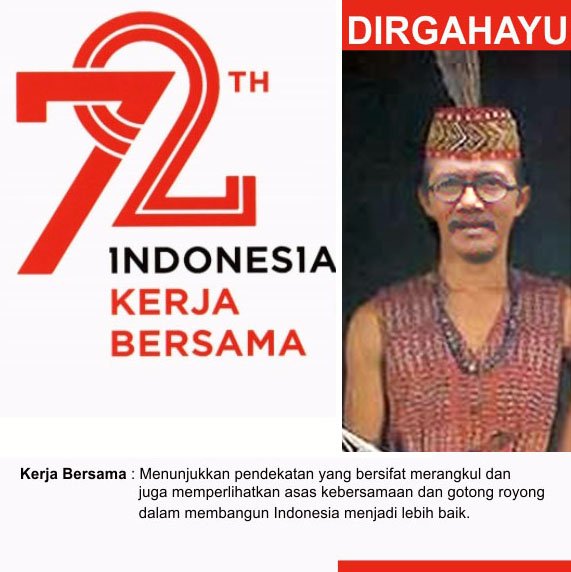inakers's tweet photo. #HUT72RI Merdeka dan Berdaulat Indonesia ku https://t.co/hW8dBxXJU5