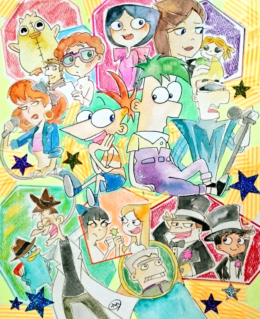 Uzivatel れれ Na Twitteru フィニアスとファーブ10周年 10周年おめでとうー このアニメに出会えてから毎日楽しいです これからもよろしくね