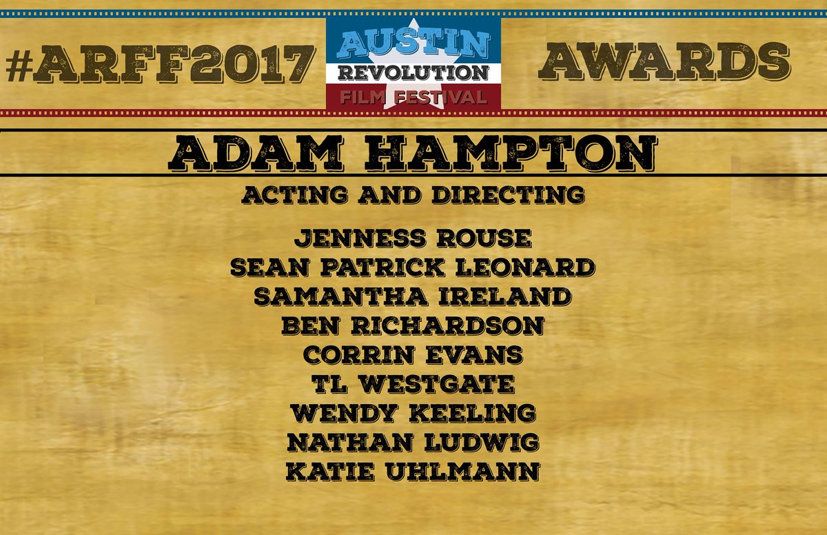 Nominations for <a href="/UnGourmetMovie/">UnconvenGourmet</a> at the .<a href="/ARevolutionFF/">Austin Revolution FF</a> #BestHorror #BestActorDirector #awards #nominations #indiefilm #supportindiefilm