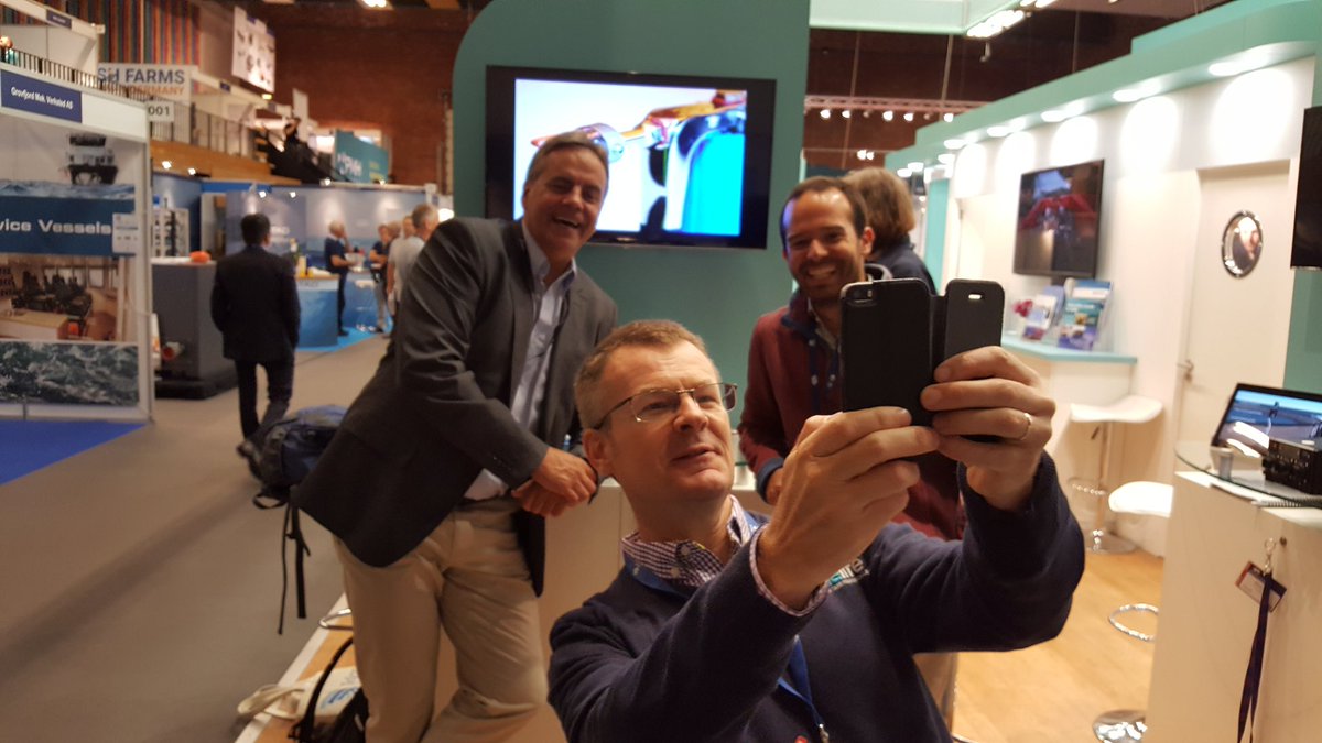 A fairwell selfie from a very succesful #AquaNor2017 -
hard to believe our participation is over already. 
Soon be time to plan for 2019 !