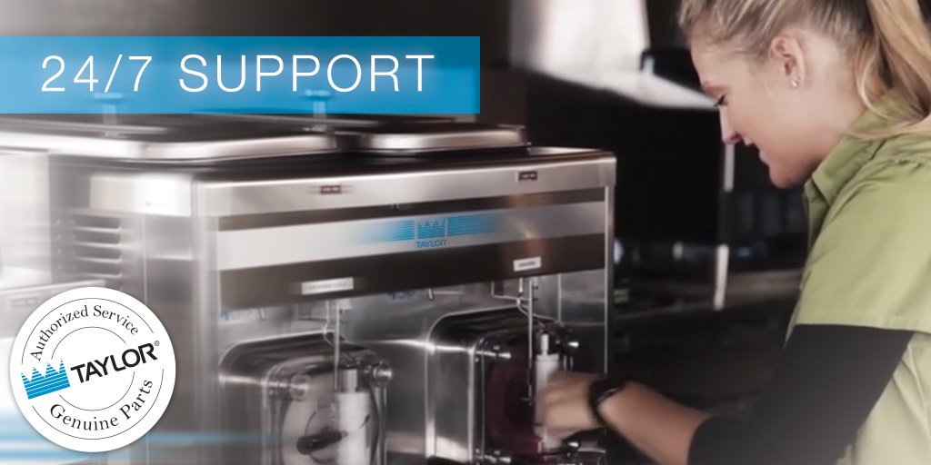 Taylor® equipment is built to serve, reliable + versatile.  Our vast support network  offers  24/7 customer service. hubs.ly/H088NYX0