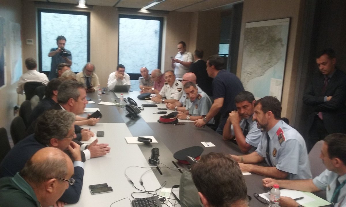 El Gabinet de Crisi està activat per tal de decidir i prendre les mesures oportunes en relació amb els fets de les #Rambles de #Barcelona