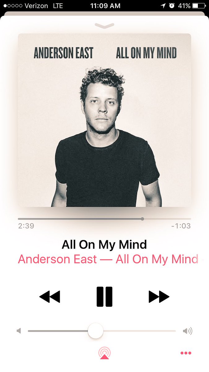 ItsCourtneyJane's tweet photo. @Andersoneast 'all on my mind' is 🔥🔥🔥 #onrepeat #addicted @mirandalambert did good 😎 https://t.co/JQh5qMnmjU