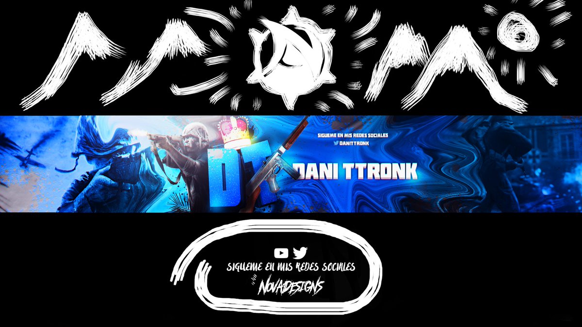 NovaDesignsYT's tweet photo. SUPER BANNER PARA @DaniTtronk OP?
🔄 y ❤️ https://t.co/A56QkccoW9