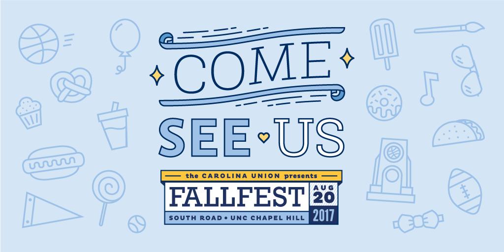 UNC_FSL's tweet photo. You should come to #UNCFallFest! https://t.co/aKPCMM9AUV
