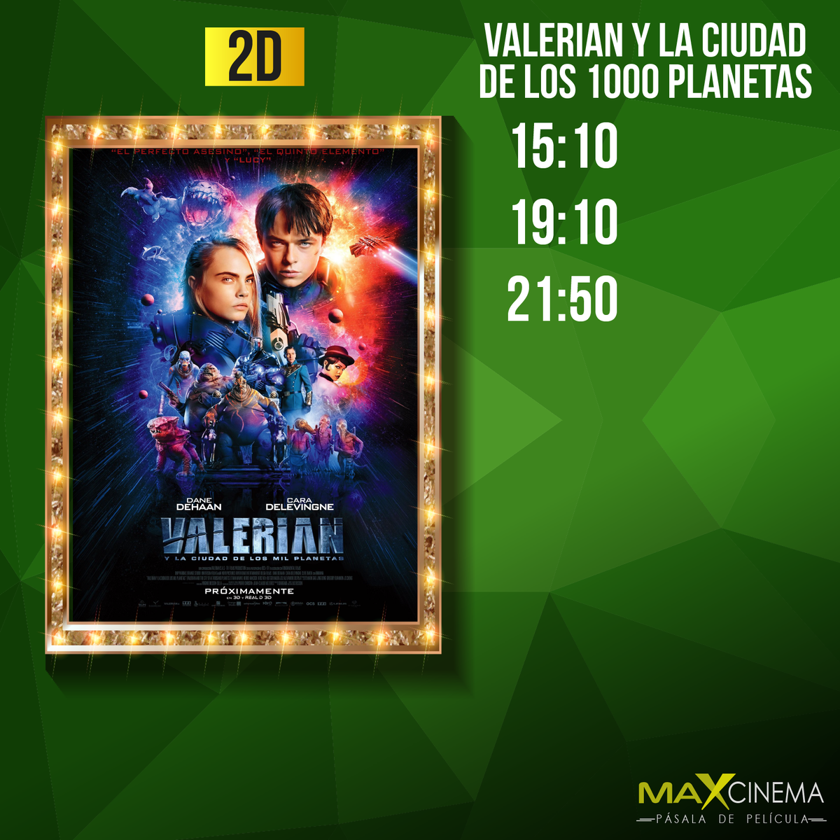 MAXCinemaEC's tweet photo. ¡Esta es nuestra cartelera para hoy en #Maxcinema!
Hoy es el Pre estreno de #Annabelle2 y disfruta los increíbles precios del #JuevesMáximo. https://t.co/NjYvUytbrd