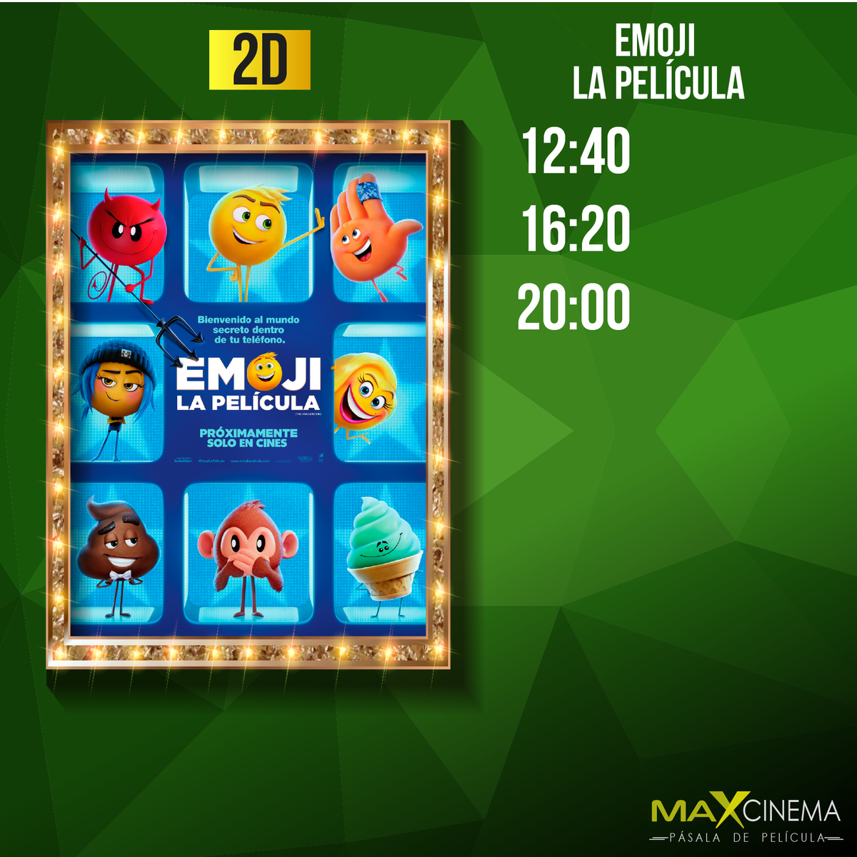 MAXCinemaEC's tweet photo. Esta es nuestra cartelera para hoy en #Maxcinema!
Hoy es el Pre estreno de #Annabelle2 y disfruta los increíbles precios del #JuevesMáximo. https://t.co/ou2x7BA7xI