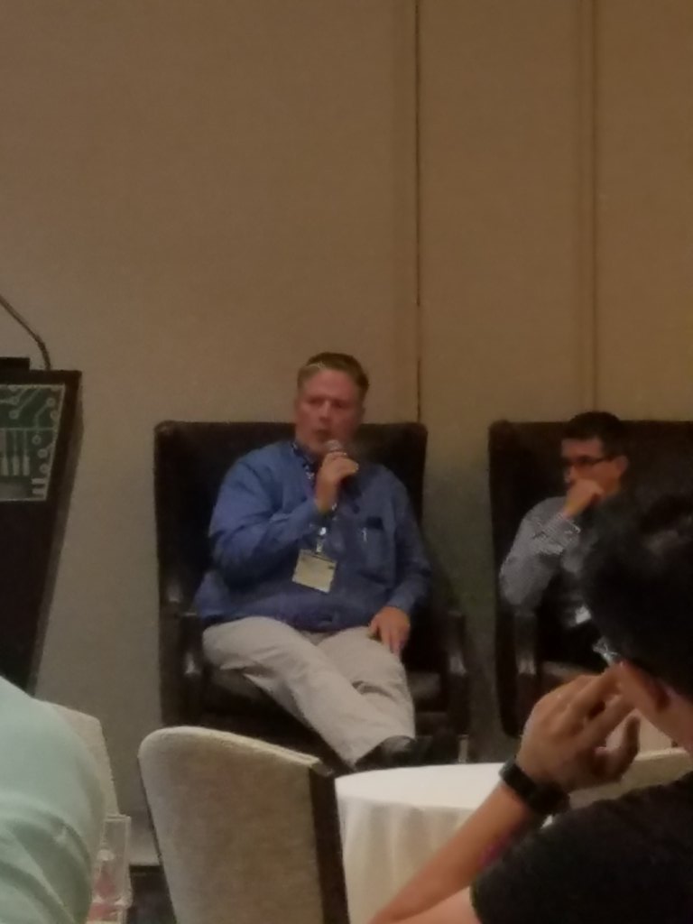 Wildacre56316's tweet photo. @americanbus Mike Pfeiffer talking moving to Cloud at #ppaitechsummit today https://t.co/aqJ1joujUB