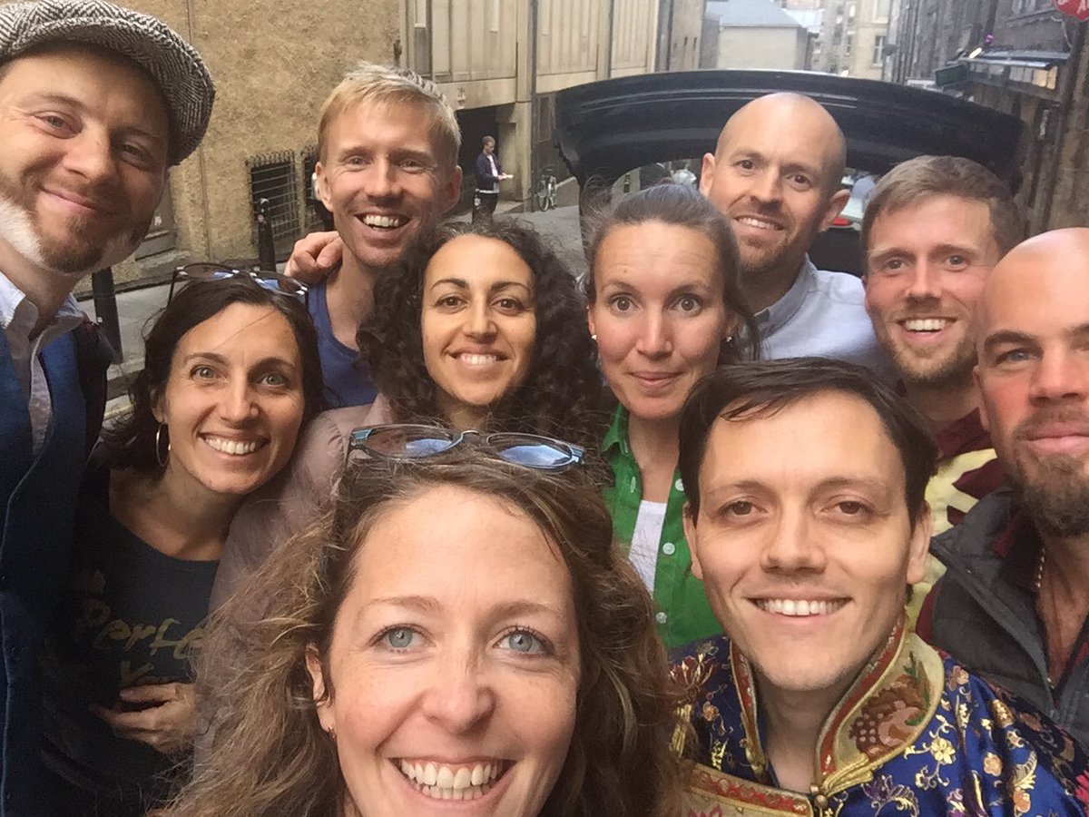 MassiveVibeLive's tweet photo. Yeh thank you Edinburgh! Day one of street promo done. Amazing vibe, loving @edfringe @theSpaceUK #EdFringe https://t.co/ihgMGzxxm8