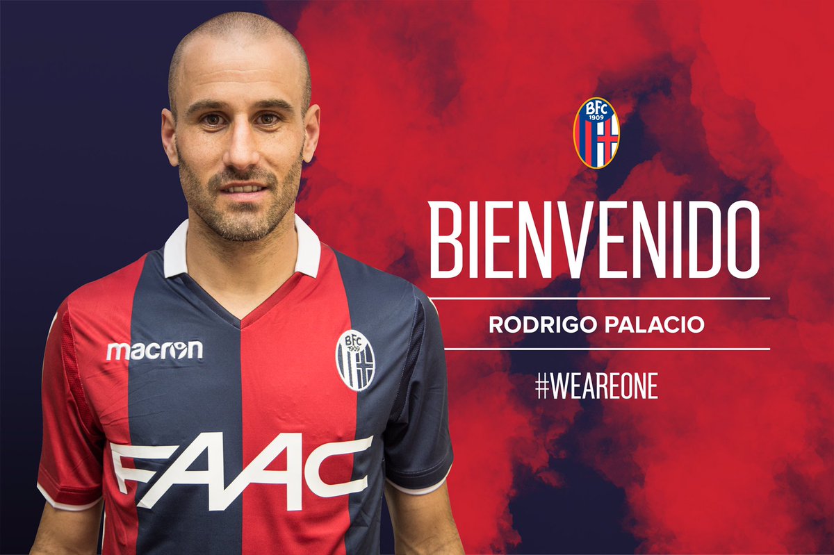 la12tuittera's tweet photo. | OFICIAL |  #ExBoca 

#RodrigoPalacio es nuevo jugador del Bologna. Usará el dorsal 24

(via @RosarioPompizzi ) https://t.co/g2IyMeRLqU