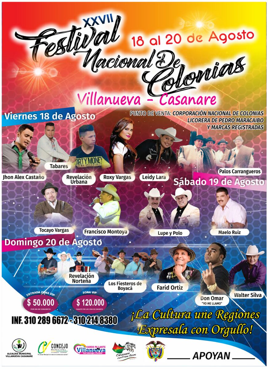 Con cabalgata femenina  inicia hoy  Festival Nacional de Colonias en VillanuevaCasanare.<a href="/alcavillanueva/">Alcaldía de Villanueva</a>.Apoya <a href="/GobCasanare/">Gobernación de Casanare</a>.