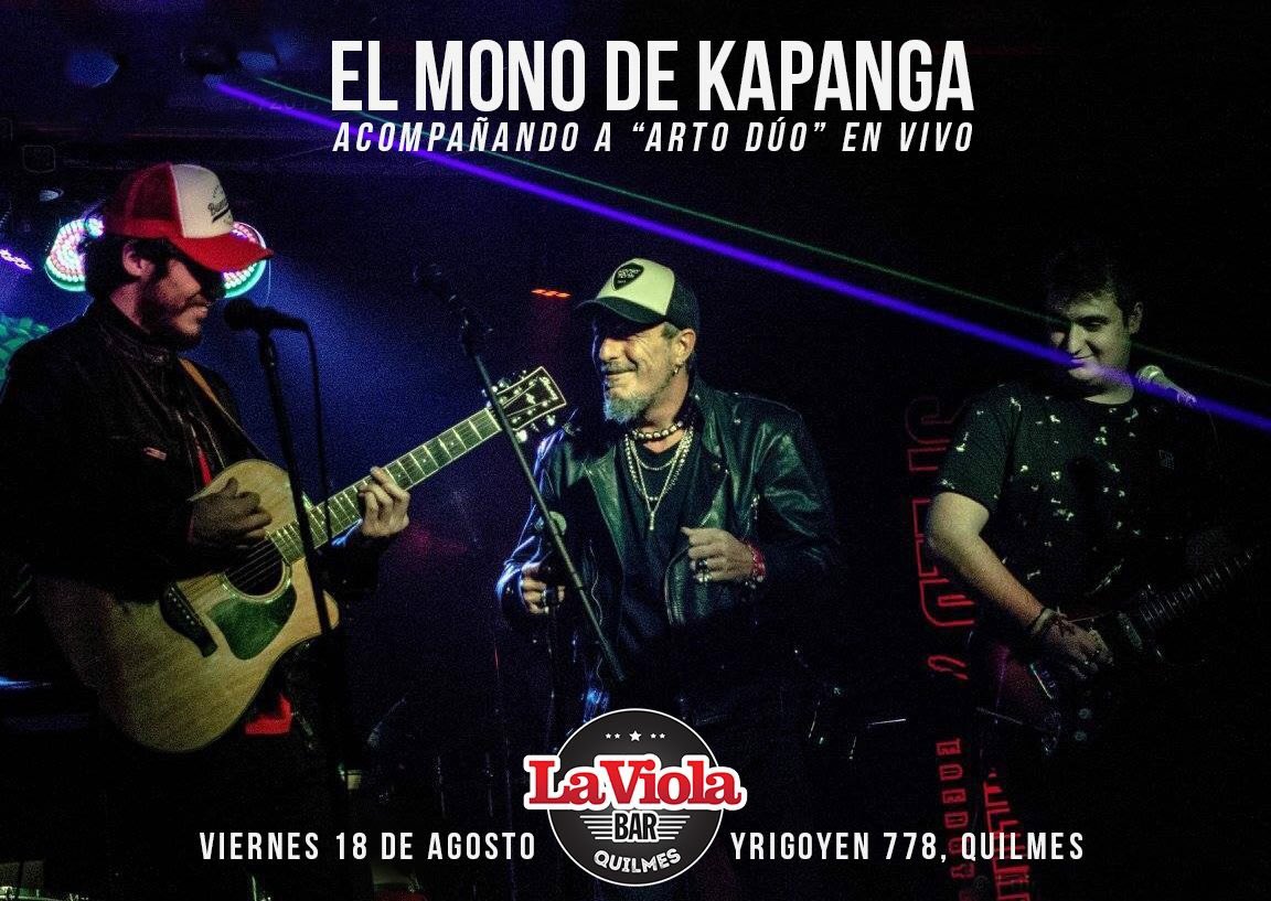 Buscábamos un padrino y nos pusimos a pensar... alguien del ambiente del Rock, que le guste la noche y Quilmeño. Nos miramos y dijimos....