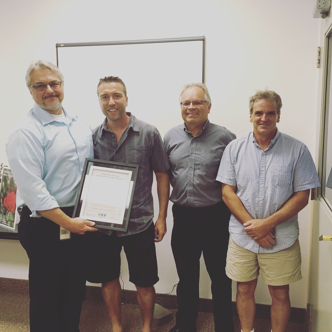 OPA_Training's tweet photo. Congratulations to @Welland, winner of our #MunicipalFloralDisplayCompetition. See their #Canada150 bed @ Broadway/Prince Charles, Welland. https://t.co/pH1VUGnQKR