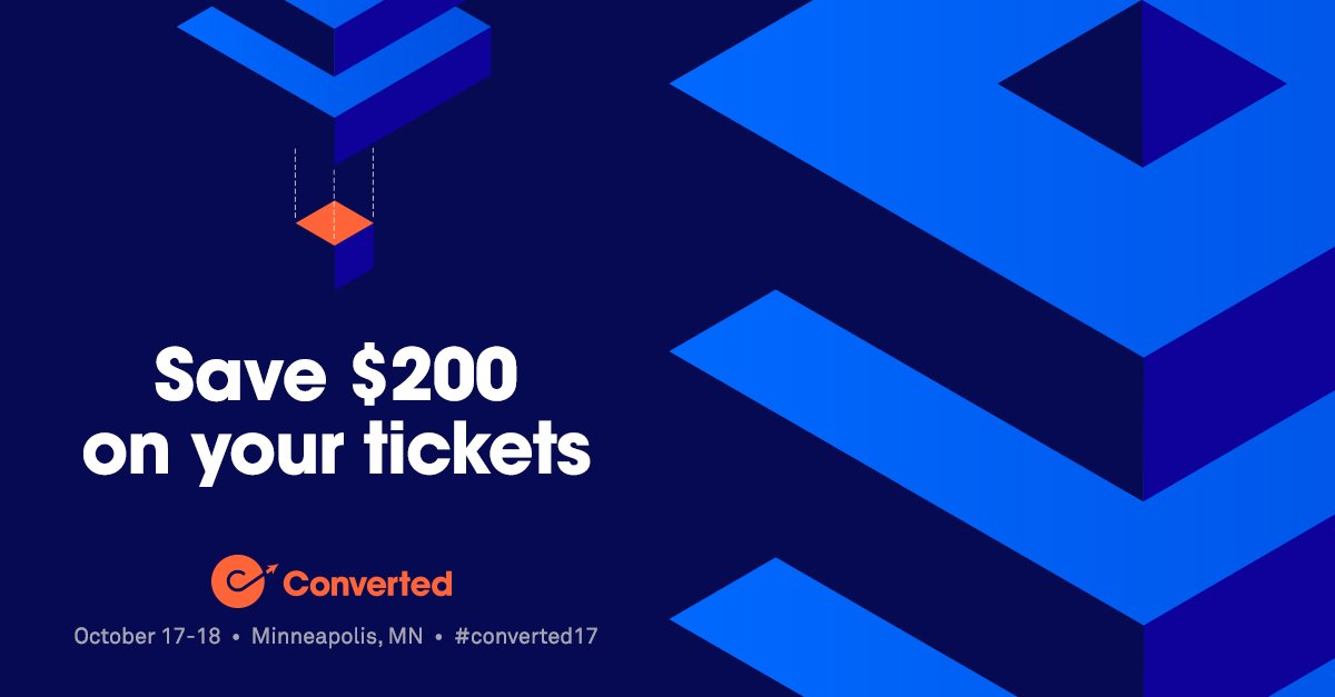 To my #Fitness friends: <a href="/Leadpages/">Leadpages®</a> is hosting a conference you should attend! (See me for a $200 discount) converted.com