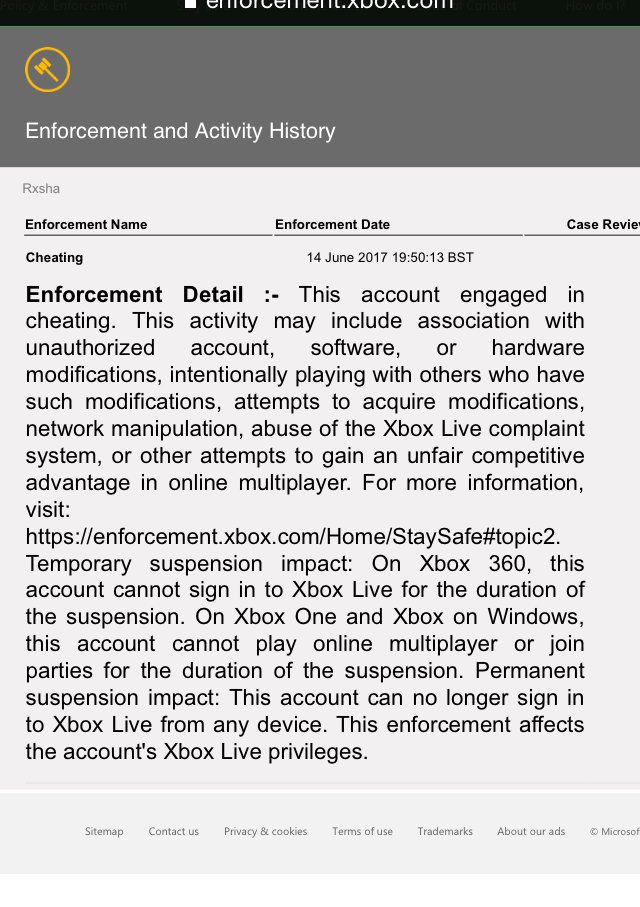 SUPRA_VIIRUS's tweet photo. @MicrosoftHelps instead if banning whoever was modding you ban me.. Genius. https://t.co/731BW8lOML