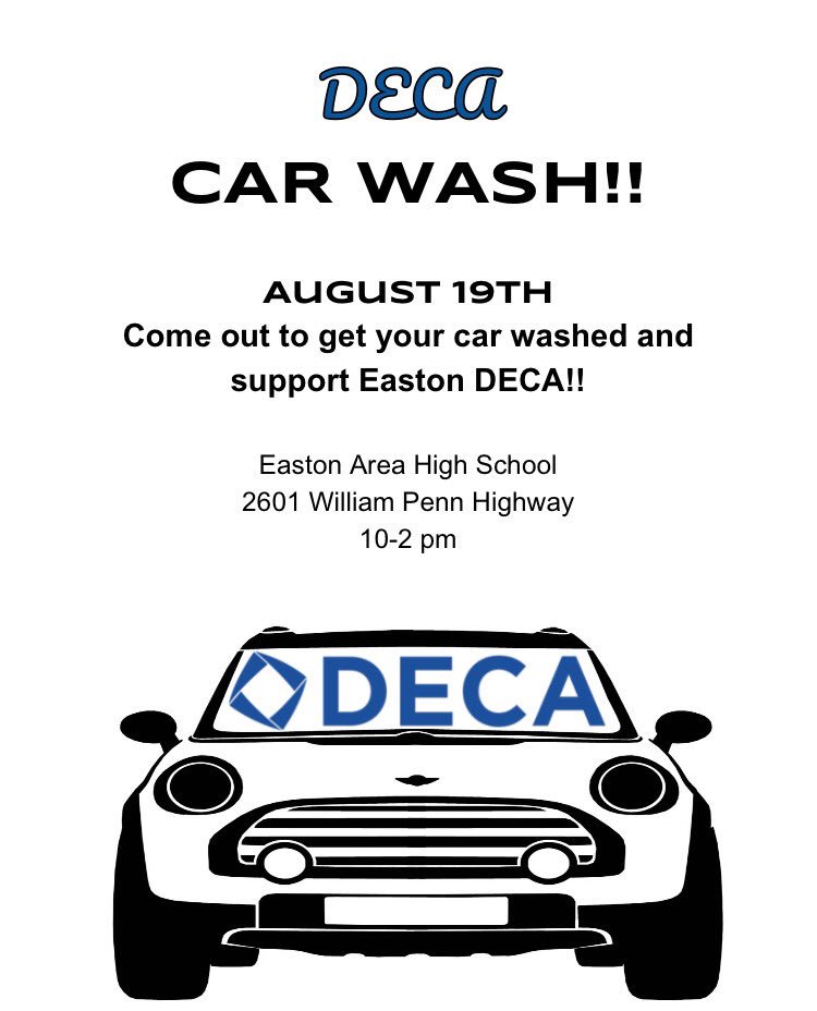 the last DECA summer fundraiser!! please spread the word and help support! members: the money we make benefits YOU