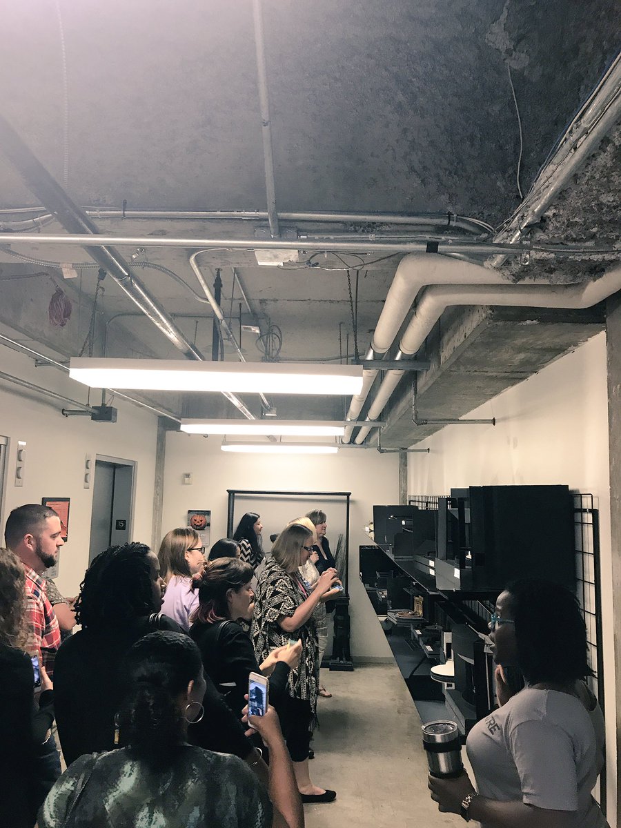 CCHSTheatreArts's tweet photo. Great day at @alleytheatre with our @CyFairISD Theatre Arts teachers. Great opportunity to talk with masters of their craft! #StagingSTEM https://t.co/U0vM1w2ULy