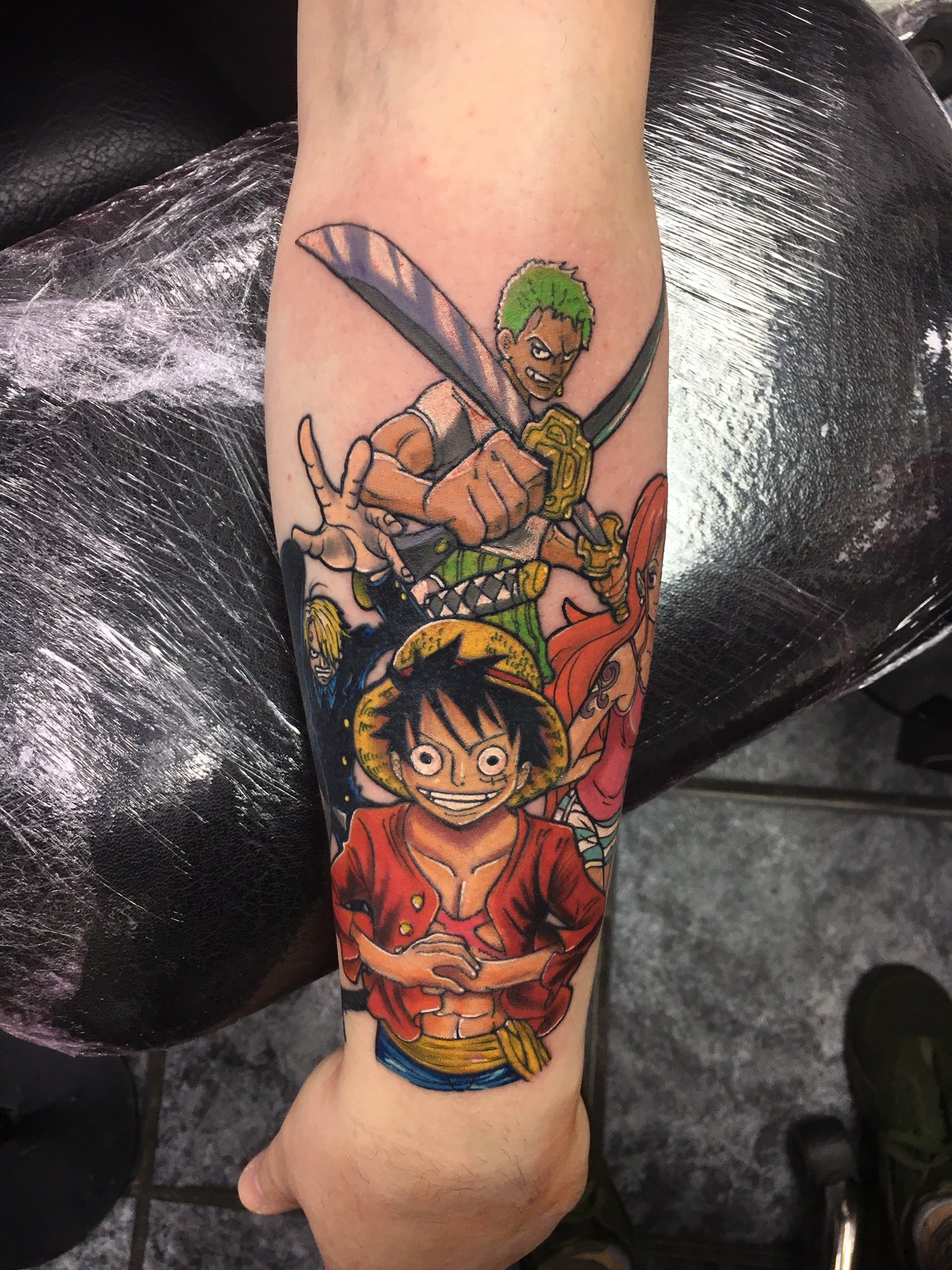 Tattoo One Piece Zoro.