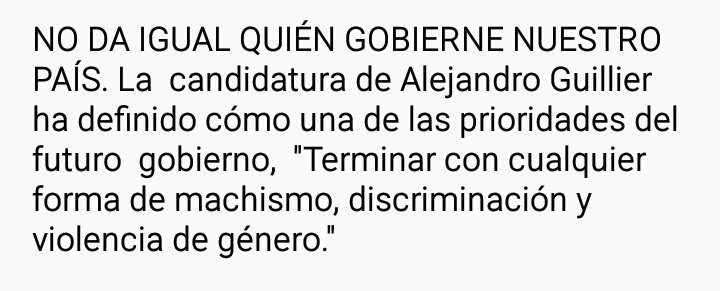 Apoyamos el #Aborto3Causales porque son ellas quiénes deciden sobre su destino. Nuestro candidato <a href="/guillier/">Alejandro Guillier</a> NO da la espalda a las mujeres