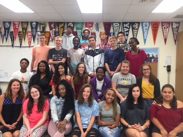 AVID juniors ready for another great year!  #avidrocks <a href="/RockBridgeHS/">Rock Bridge HS</a>