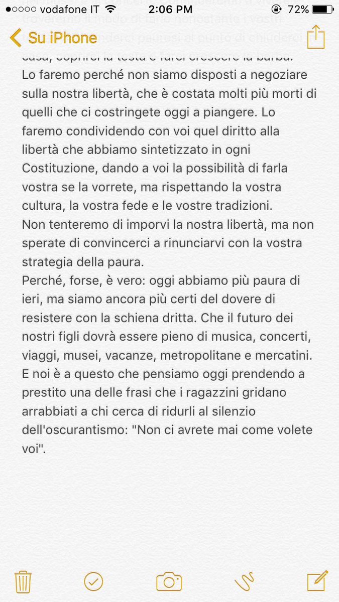 LISASE0K's tweet photo. E ci avete provato a Manchester e ci siamo rialzati più forti di prima. Ci rialzeremo anche oggi perché siamo più forti noi. #Barcellona https://t.co/yjkdBfeMQy