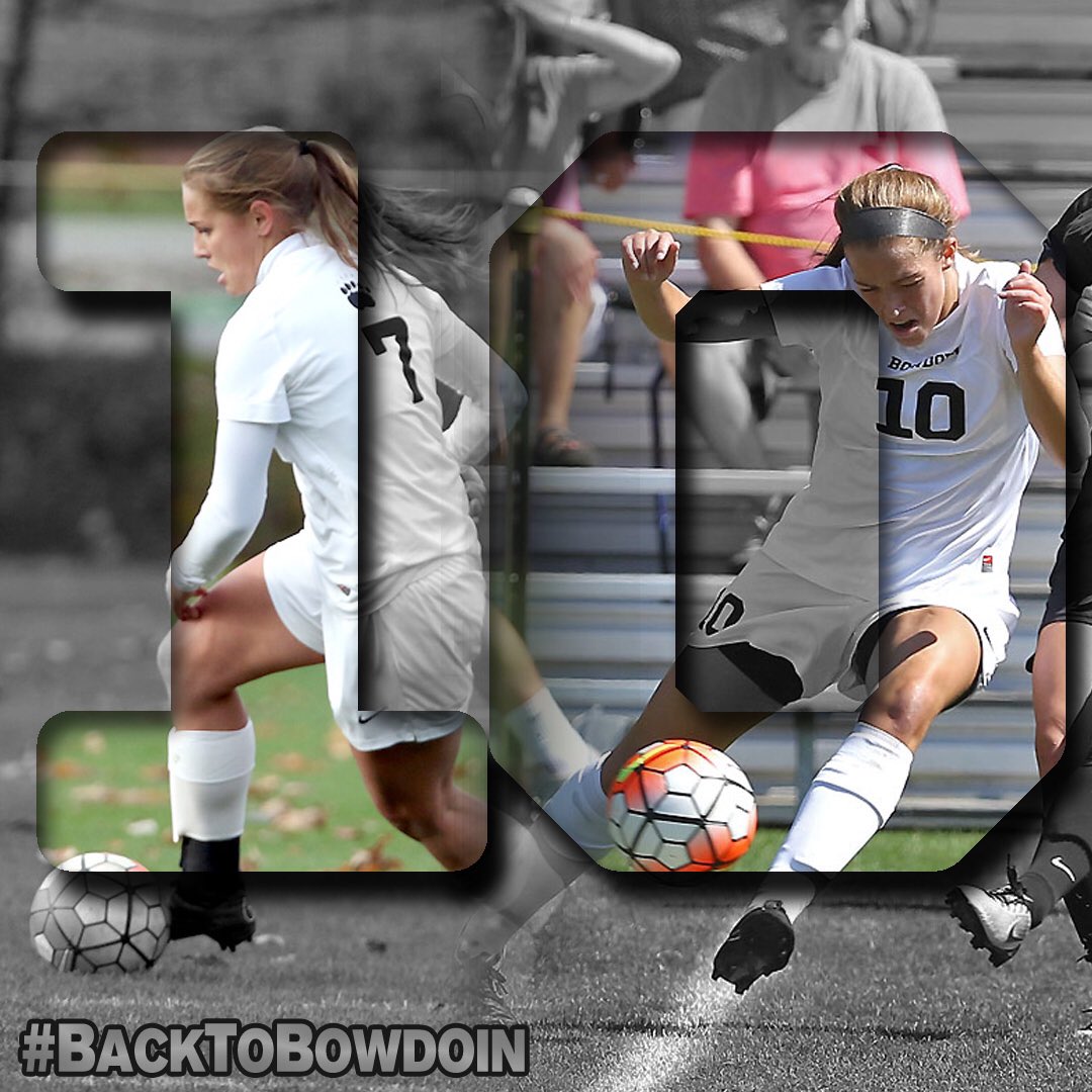 Number 10: Julia Patterson and Brigit Bergin both return for @BowdoinWSoccer, and co-led team with ten points each last year #GoUBears