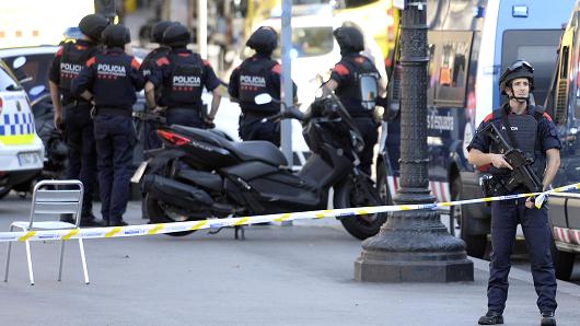 Second terrorist attack on  Diagonal street in Barcelona
