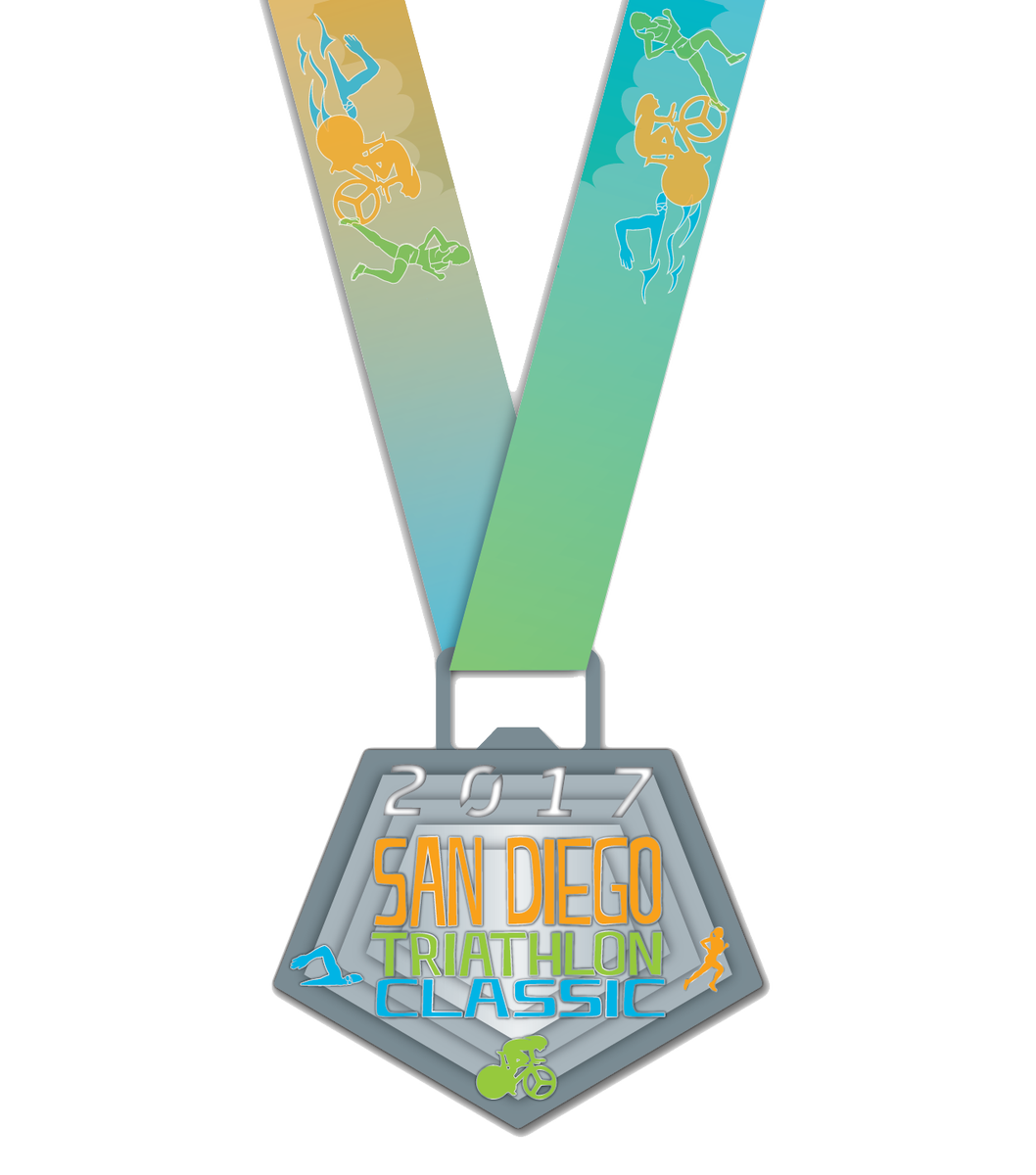 Need a little inspiration to register and finish the 2017 SDTC?  Here is the finisher medal and it's a bottle opener.