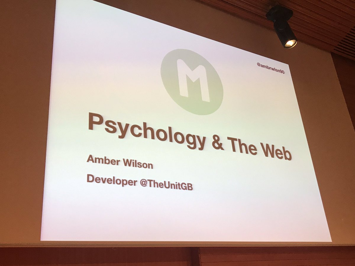 bobvanluijt's tweet photo. So important!
Great talk by @ambrwlsn90 at #material17 https://t.co/dSU3ZlvlWN