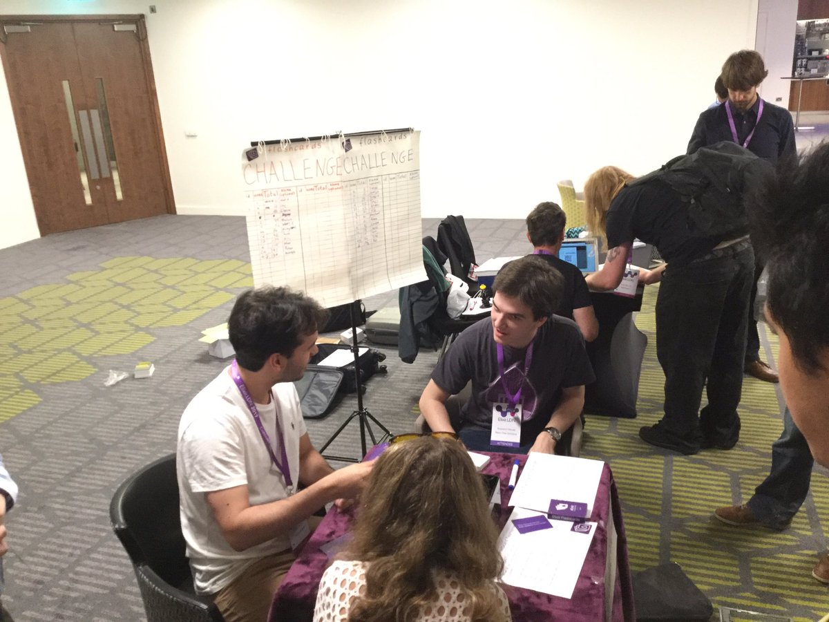 codescrum's tweet photo. #elixirLDN #elixir Flashcard Tournament with @josevalim @Tetiana12345678 #elixirlang https://t.co/3mdomDzaxu