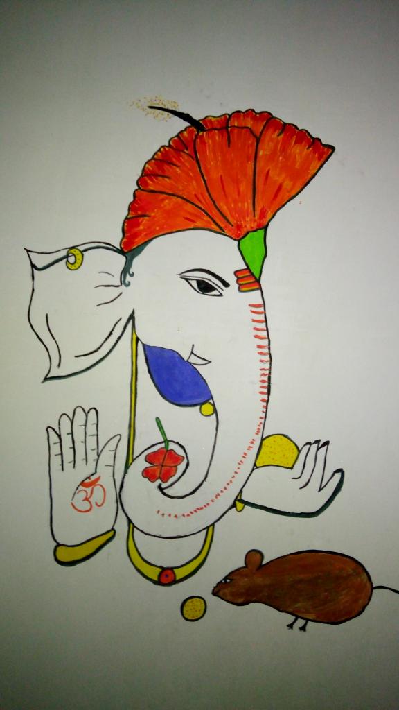 Learn How to Draw Lord Ganesha Hinduism Step by Step  Drawing Tutorials