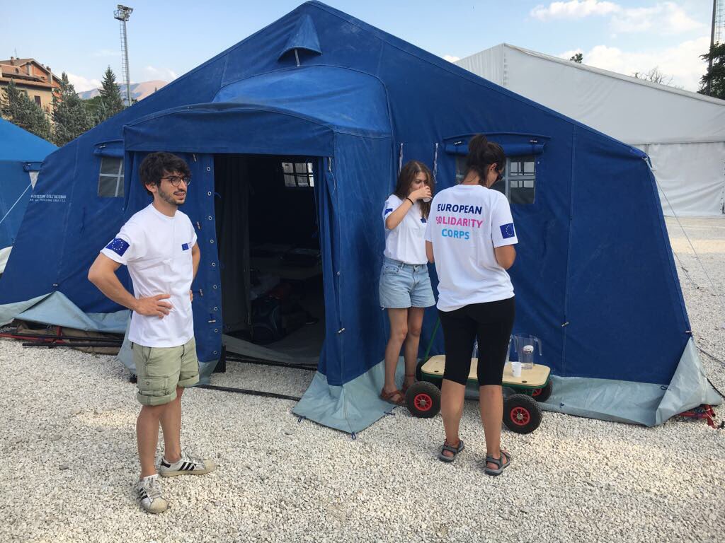 AgenziaGioventu's tweet image. Oggi, grazie a progetto @EUErasmusPlus finanziato da Agenzia Giovani a @ComuneNorcia i primi giovani del #EUSolidarityCorps @TNavracsicsEU