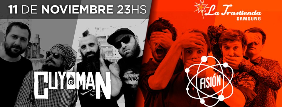 FisionOficial's tweet photo. ¡¡El 11 de noviembre estamos en @LaTrastiendaBA y no te podes quedar afuera!!
Sumate al evento y vibrá con nosotros: https://t.co/hGbGmRmy0z https://t.co/fvrtMbyGrf