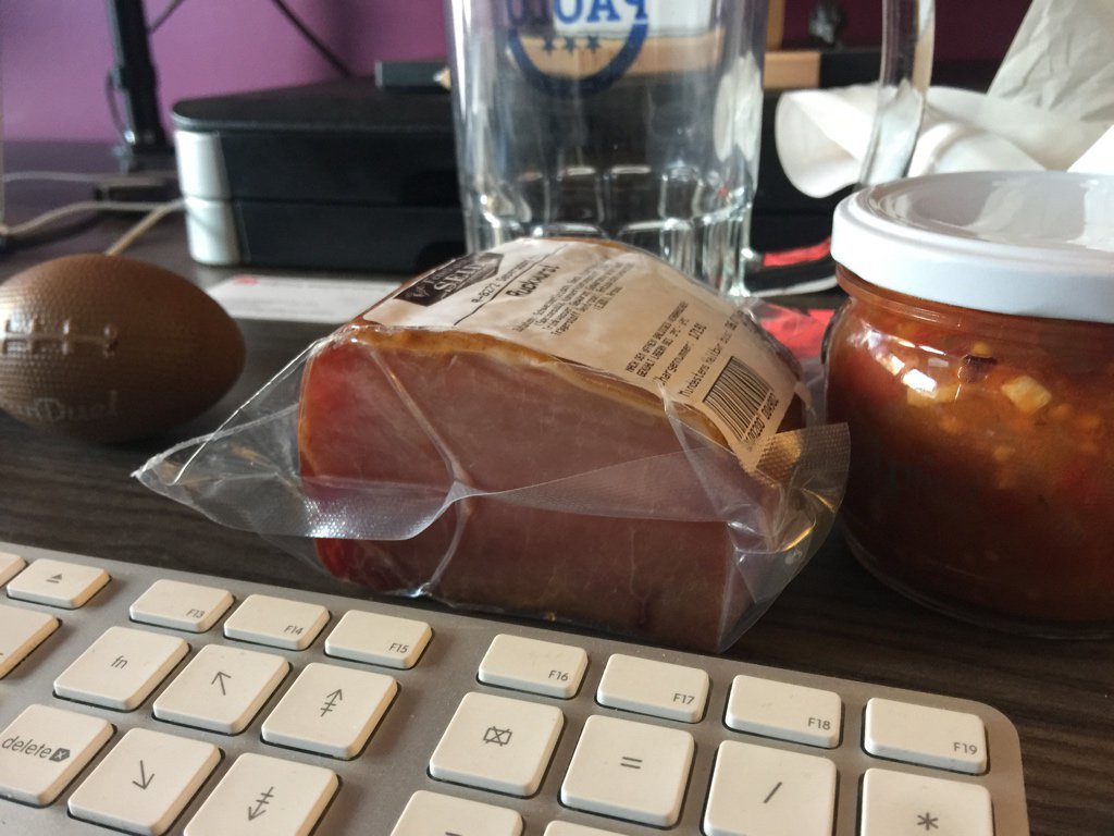 This might be the most <a href="/sherred/">Paolo Ciarrocca</a> thing he's ever left on his desk...