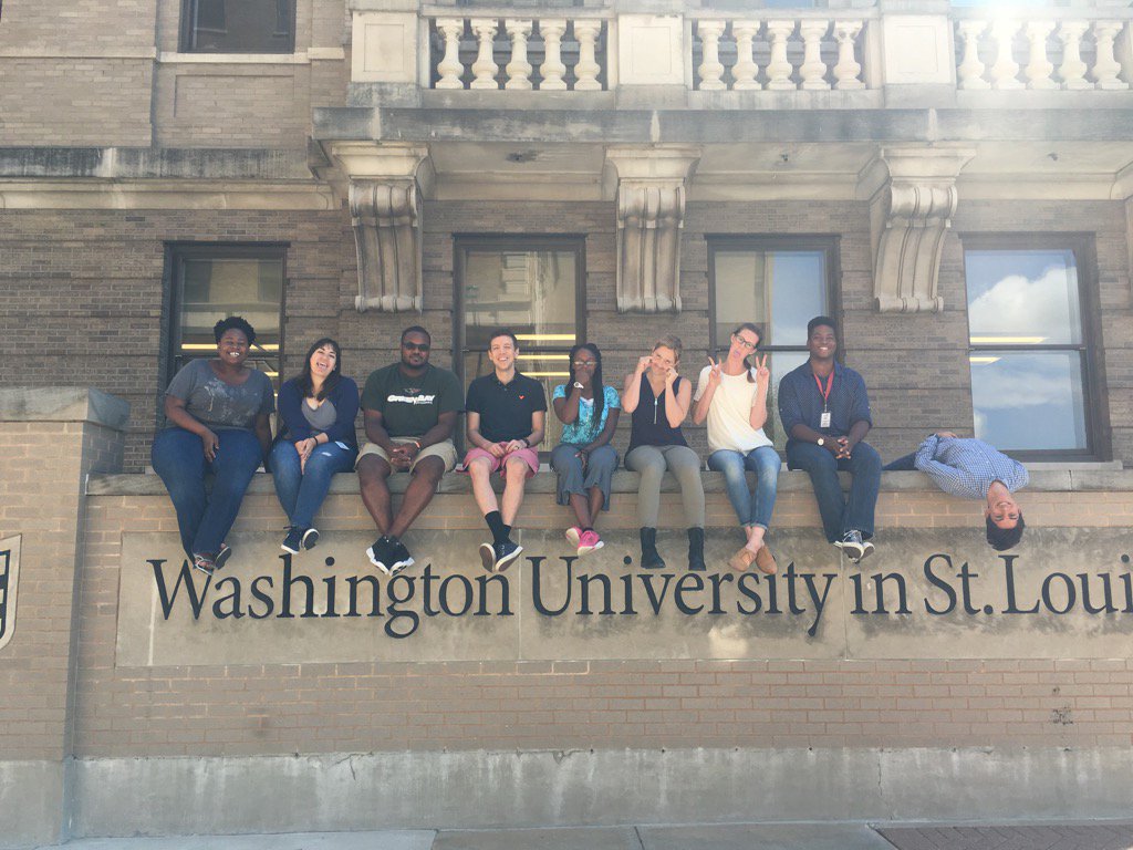 crshad's tweet photo. Our 5th Cohort! Clearly it's going to be a great year! #Imsd@WUSTL https://t.co/fvH120Kgf1