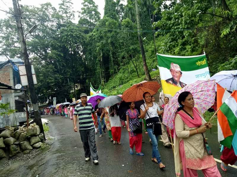 GorkhalandGJM's tweet photo. #Gorubathan - Rally in Support of statehood of #Gorkhaland.
Via: Tarai and Hills(FB Page) https://t.co/QG4KW7P93w