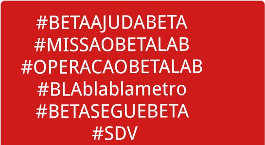 Bora pontuar caros amigos e amigas Betas 
Cheguei chegando tweeta e dar Retweets  em quem te ajudou!