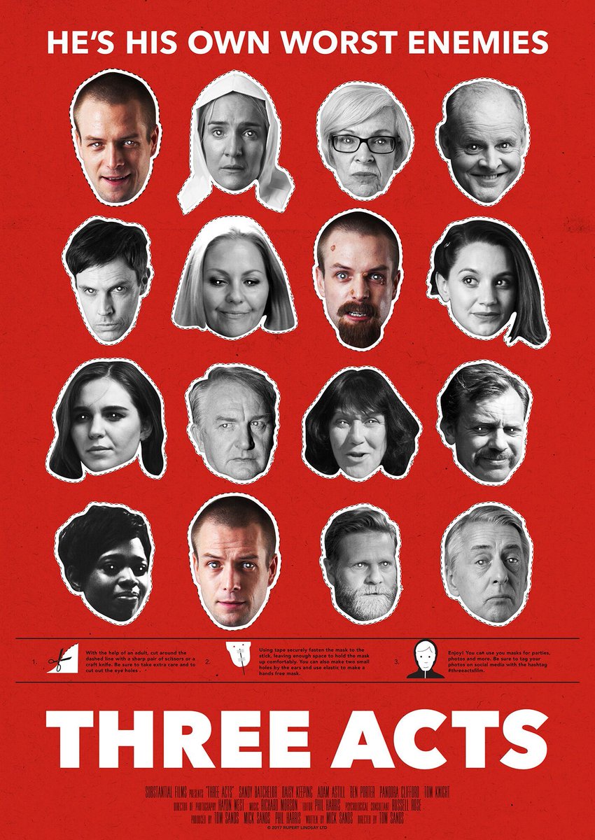 SubstantialFilm's tweet photo. We've just received the final poster design for #ThreeActsFilm! What do you think? https://t.co/pjKwdo2ILx