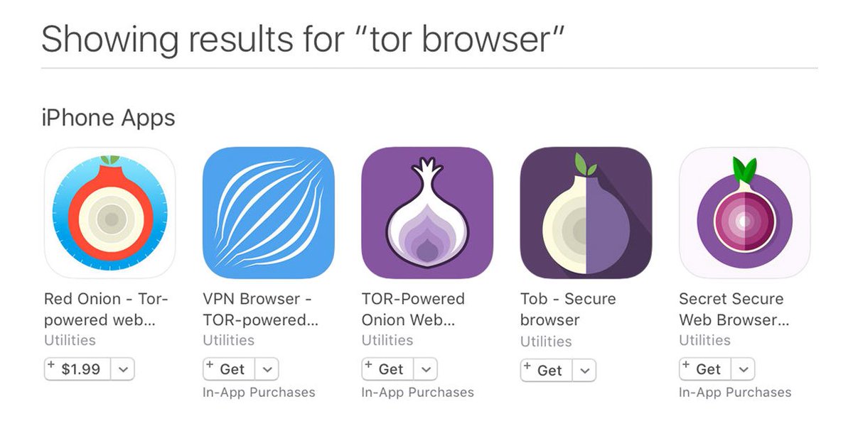 The Tor Project All Of These Are Fake Tor Browsers In The Ios App Store Don T Be Fooled