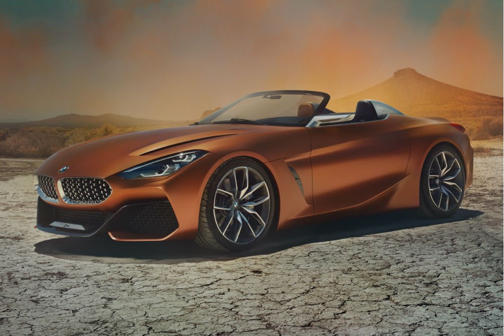 MikeFourieZA's tweet image. A true roadster reimagined! See official (and more) images of BMW's ravishing Z4 concept now at @CarsSouthAfrica: cars.co.za/motoring_news/…