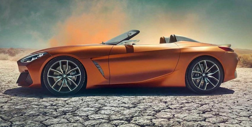 MikeFourieZA's tweet image. A true roadster reimagined! See official (and more) images of BMW's ravishing Z4 concept now at @CarsSouthAfrica: cars.co.za/motoring_news/…