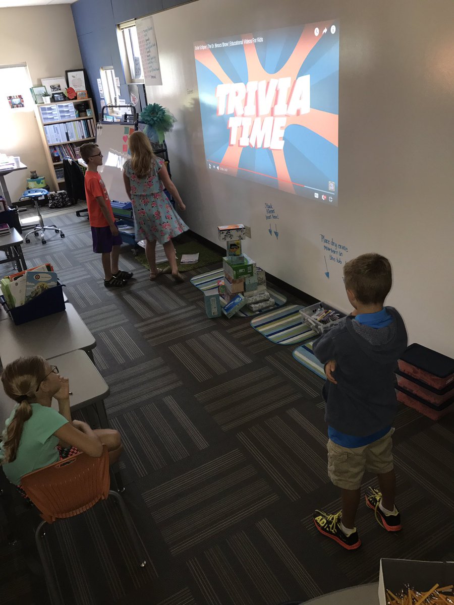 MrsGerenPC's tweet photo. We had a great first day! Explored place value, &amp; used our bodies to demonstrate what happens during an eclipse. 🌚#PCR3FirstDay https://t.co/J8phBXthG4