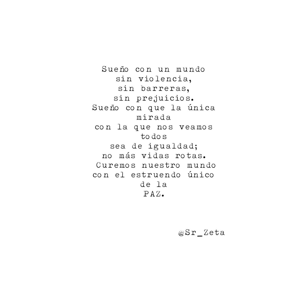 PAZ.
#Barcelona