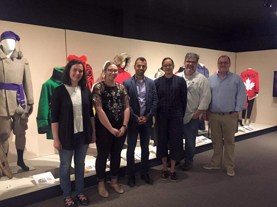 marwantabbaramp's tweet photo. Had the pleasure to meet the #CSJ students that worked on many of the @FashionHistoryM neat initiatives this summer! #CSJ2017 #Hespeler https://t.co/q6uFFhmevd